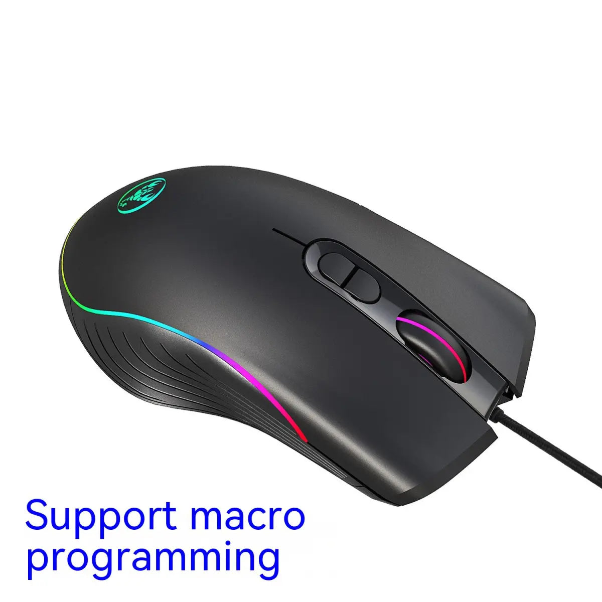 Glowing RGB Wired Gaming Mouse – view 4