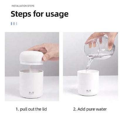 Mini Desk Humidifier & Aroma Diffuser – view 3