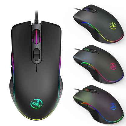 Glowing RGB Wired Gaming Mouse – view 5