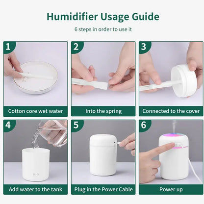 Mini Desk Humidifier & Aroma Diffuser – view 4