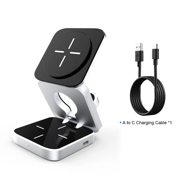 3-in-1 Wireless Charging Station – view 2