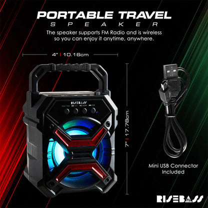 Light-Up Portable Bluetooth Speaker – view 4