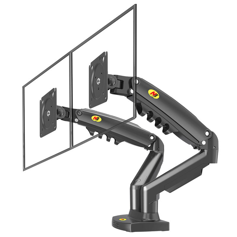 Dual Monitor Arm with Adjustable Gas Spring – view 6