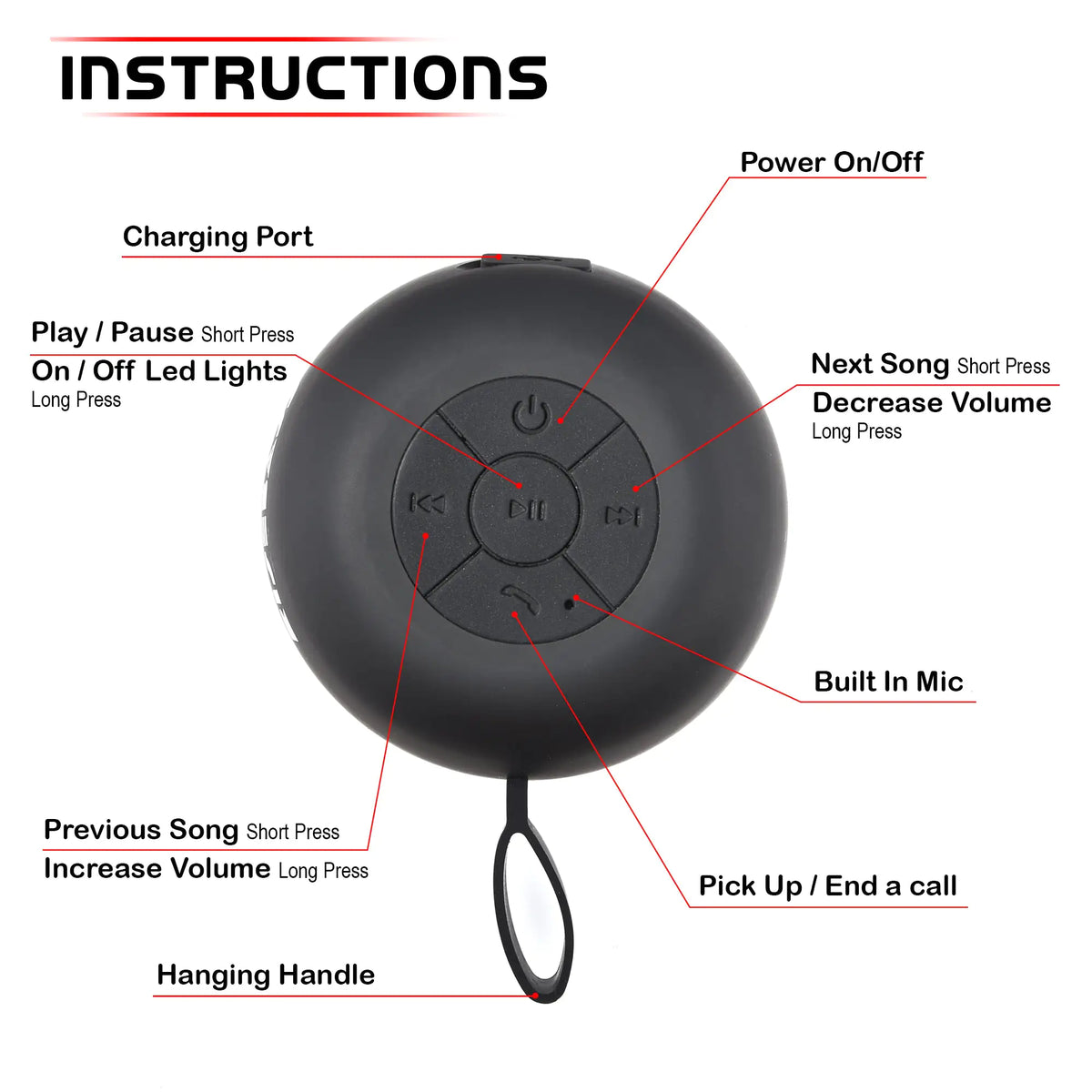 Mini Bluetooth Speaker – view 2