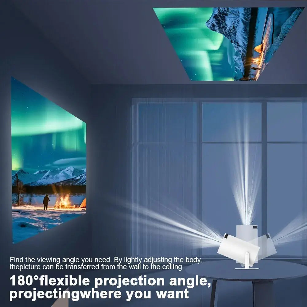 HY300 Portable Smart Projector (4K Supported) – view 4